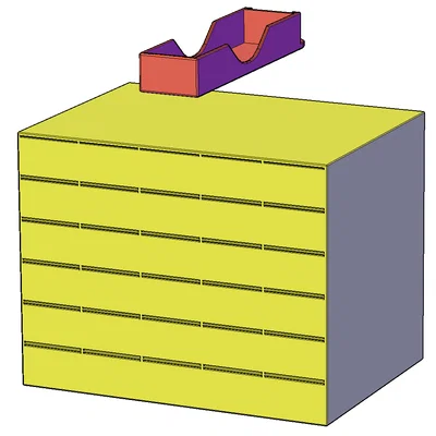 Resistor Storage - Hộp ngăn kéo cất điện trở