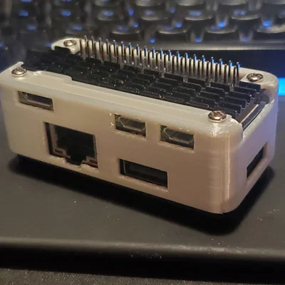Vỏ Pi Zero 2W Waveshare Ethernet/USB HUB HAT (B) kèm nắp tản nhiệt