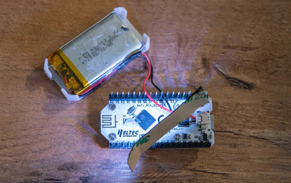 Case HELTEC WiFi Kit 32 V3 SPIDR (Branded) - Tùy chọn Battery & LED - Image 5