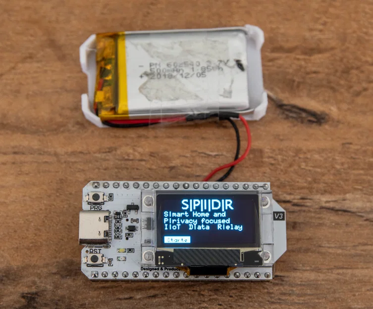 Case HELTEC WiFi Kit 32 V3 SPIDR (Branded) - Tùy chọn Battery & LED - Image 6