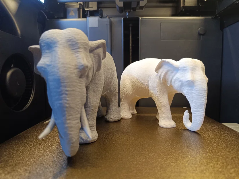 Mô hình Elephant Lady in 3D - Tượng voi trang trí đầy tinh tế - Image 2