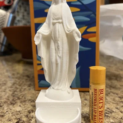 Bình Nước Thánh Đức Mẹ Maria (Virgin Mary Holy Water Font)