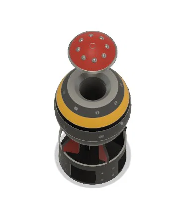 Tháp Xúc Xắc Fallout Mini Nuke (Dice Tower) - Image 2