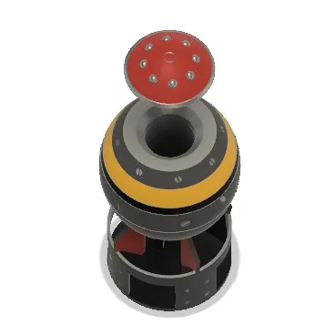 Tháp Xúc Xắc Fallout Mini Nuke (Dice Tower)