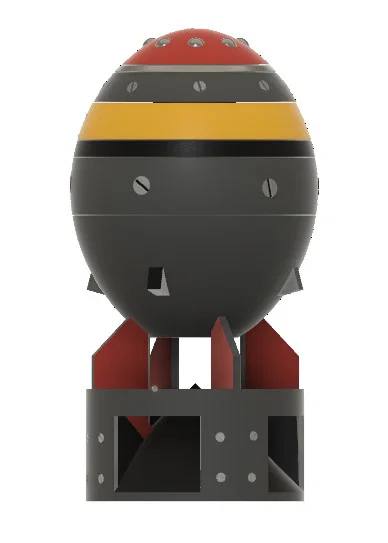 Tháp Xúc Xắc Fallout Mini Nuke (Dice Tower) - Image 4