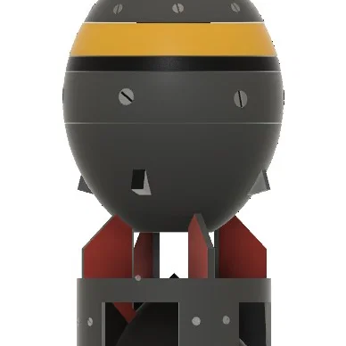 Tháp Xúc Xắc Fallout Mini Nuke (Dice Tower)