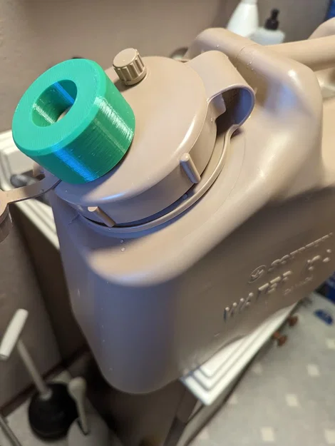 Adapter 3D gắn máy bơm cho bình nước Scepter - Phụ kiện cắm trại tiện ích - Image 4