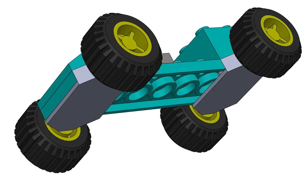 Mô hình xe đua Lego in 3D: Thiết kế độc đáo, dễ dàng lắp ráp - Image 3