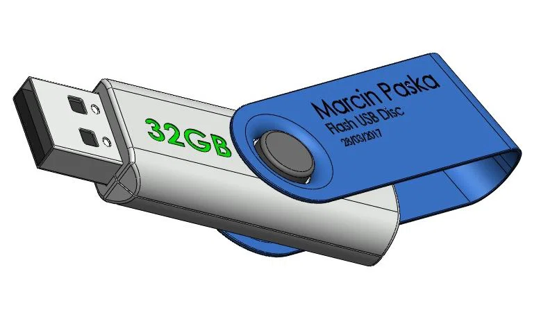 Mô hình vỏ bảo vệ USB tùy chỉnh in 3D độc đáo - Image 1