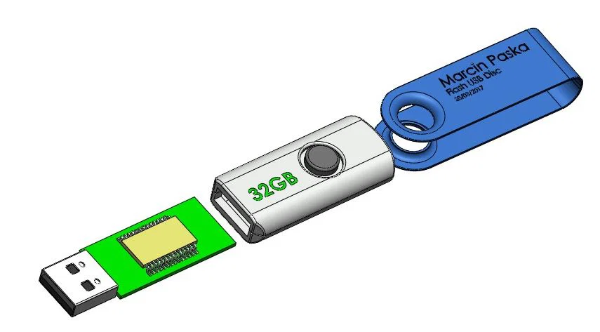 Mô hình vỏ bảo vệ USB tùy chỉnh in 3D độc đáo - Image 2