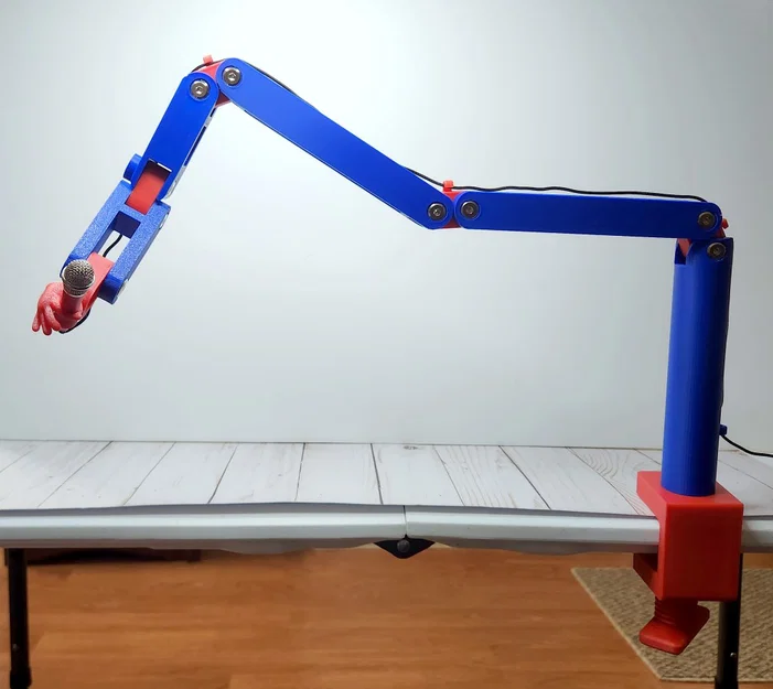 Tay Boom Gắn Micro - Micro Mini với Bàn Tay Tí Hon - Image 1