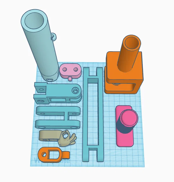 Tay Boom Gắn Micro - Micro Mini với Bàn Tay Tí Hon - Image 5