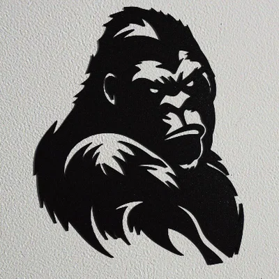 Mô hình trang trí tường GORILLA WALL - Mẫu decor cực chất