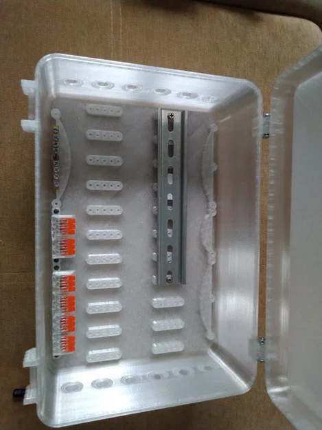 Hộp kỹ thuật 3D cho thiết bị điện thông minh và thanh DIN - Image 1