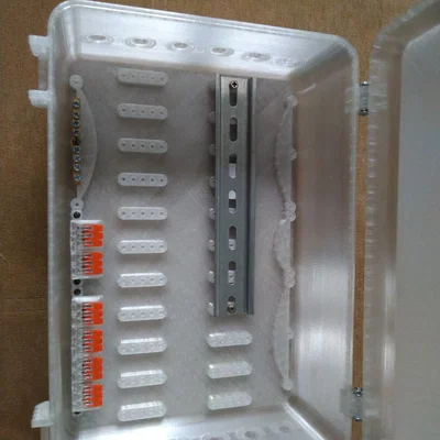 Hộp kỹ thuật 3D cho thiết bị điện thông minh và thanh DIN