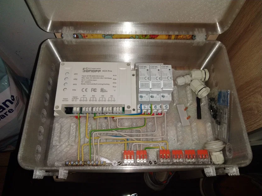 Hộp kỹ thuật 3D cho thiết bị điện thông minh và thanh DIN - Image 2