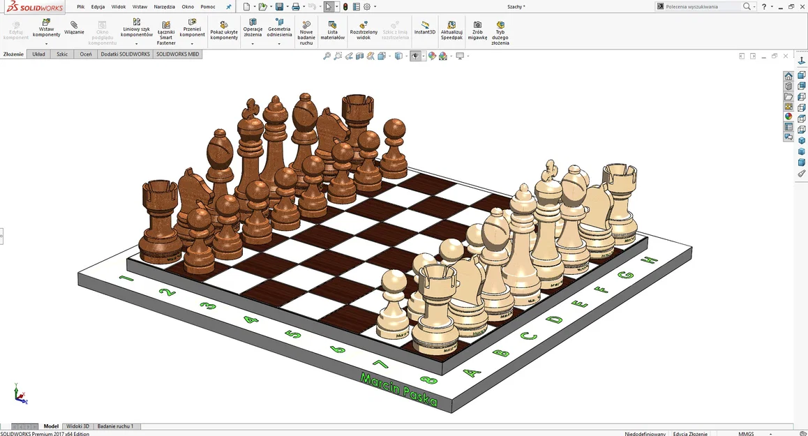 Bộ cờ vua 3D đẹp mắt: File in 3D chất lượng cao - Image 1