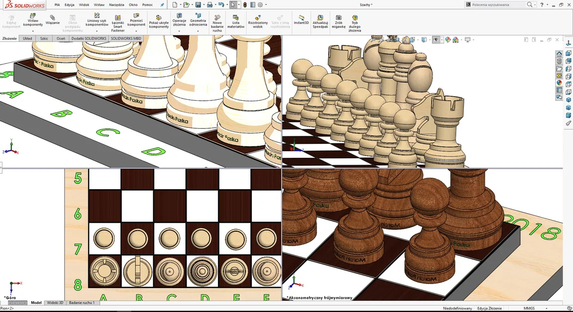 Bộ cờ vua 3D đẹp mắt: File in 3D chất lượng cao - Image 5