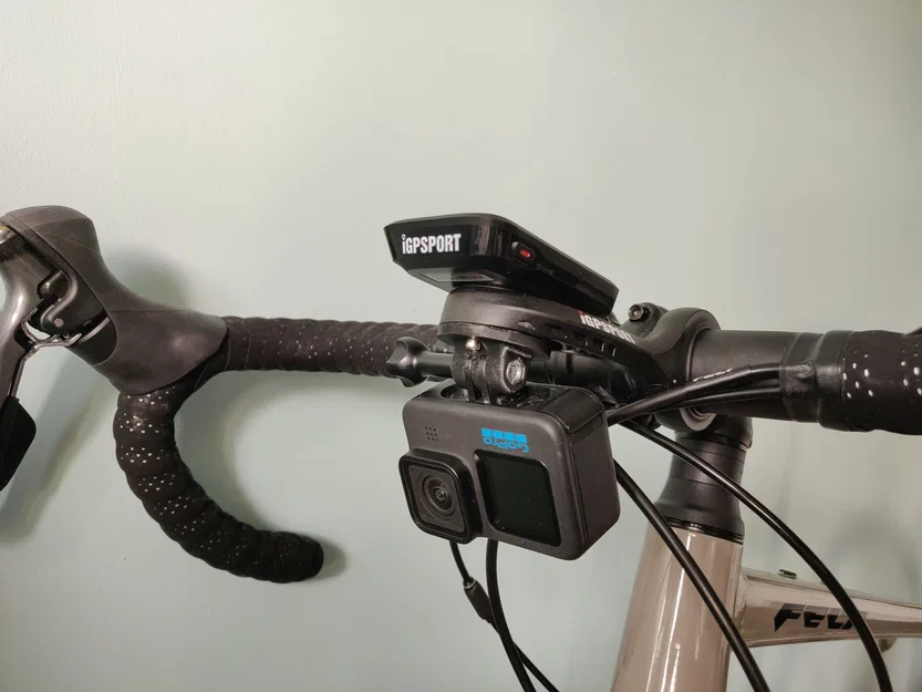 Ngàm giữ iGPSport gắn mount GoPro - Image 5