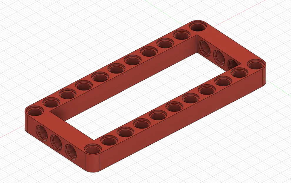 Trình tạo khung LEGO tham số loại A – Fusion 360 - Image 3