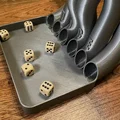 Tháp đổ xúc xắc (Dice Tower) Toboggan in 3D cực chất cho board game - Thumbnail 4