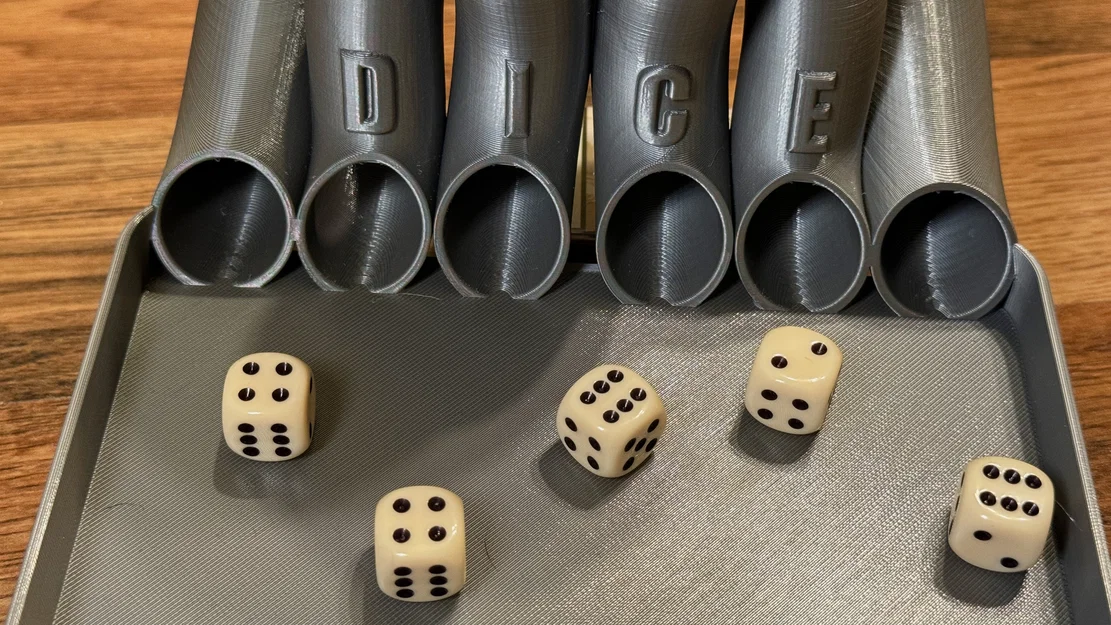 Tháp đổ xúc xắc (Dice Tower) Toboggan in 3D cực chất cho board game - Image 5