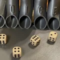 Tháp đổ xúc xắc (Dice Tower) Toboggan in 3D cực chất cho board game - Thumbnail 5