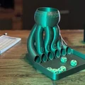 Tháp đổ xúc xắc (Dice Tower) Toboggan in 3D cực chất cho board game - Thumbnail 7