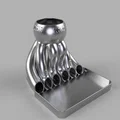 Tháp đổ xúc xắc (Dice Tower) Toboggan in 3D cực chất cho board game - Thumbnail 8