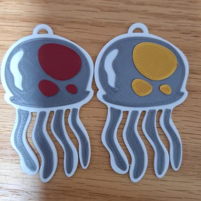 Sứa SpongeBob 2D nhiều màu (Multicolor)