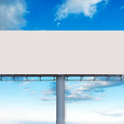 Mô hình bảng quảng cáo mini (Mini-billboard) tập vẽ graffiti