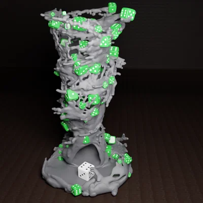 Tháp gieo xúc xắc Impossible Dice Tornado Tower