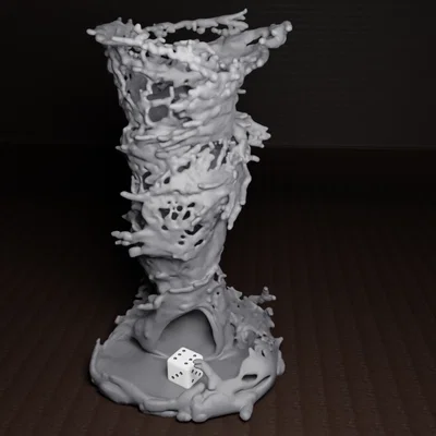 Tháp gieo xúc xắc Impossible Dice Tornado Tower