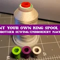 The Spool Cap (Nắp chụp cuộn chỉ) – file in 3D cho máy thêu Brother - Thumbnail 1