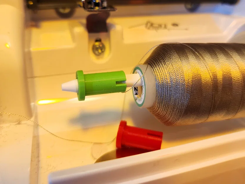 The Spool Cap (Nắp chụp cuộn chỉ) – file in 3D cho máy thêu Brother - Image 4