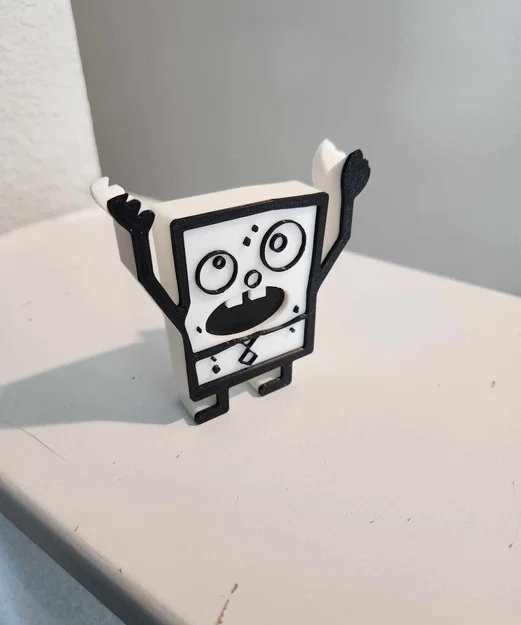 Phụ kiện miệng in 3D cho ống cắm bút Doodlebob cực chất - Image 1