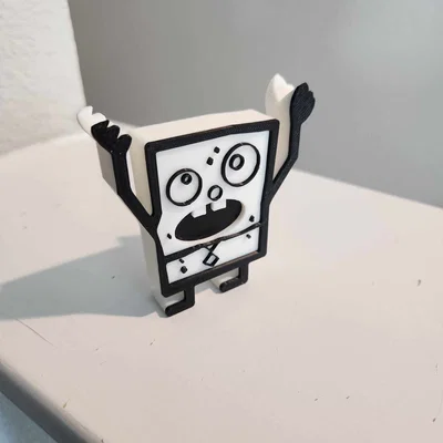 Phụ kiện miệng in 3D cho ống cắm bút Doodlebob cực chất