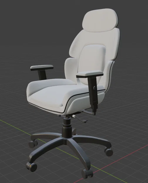 Mô hình ghế Gaming 3D thu nhỏ cho góc decor máy tính - Image 1