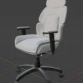 Mô hình ghế Gaming 3D thu nhỏ cho góc decor máy tính - Thumbnail 1