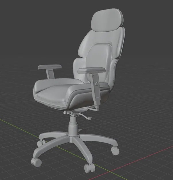 Mô hình ghế Gaming 3D thu nhỏ cho góc decor máy tính - Image 2
