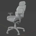 Mô hình ghế Gaming 3D thu nhỏ cho góc decor máy tính - Thumbnail 2