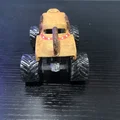 Monster Truck Monster Mutt (in 3D full, bánh xe quay được) - Thumbnail 2