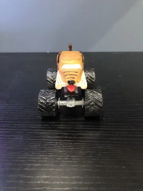 Monster Truck Monster Mutt (in 3D full, bánh xe quay được) - Image 3