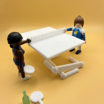 Bàn bóng bàn Playmobil (Playmobil tabletennis)