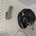 Móc treo mũ bảo hiểm mô tô cho bảng IKEA Skadis in 3D - Thumbnail 2
