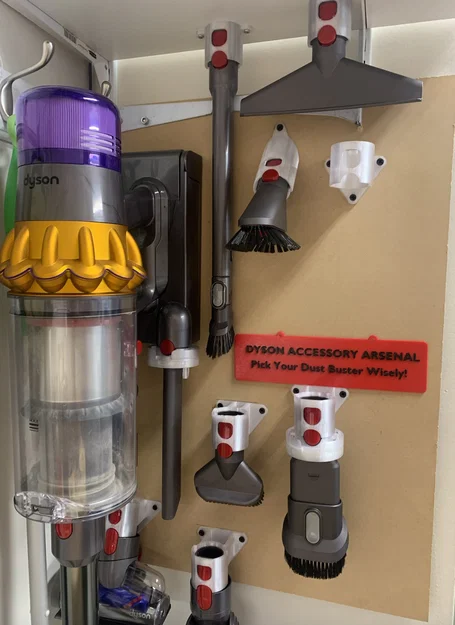 Bộ Bracket treo phụ kiện Dyson V15 (Accessory Arsenal) - Image 1