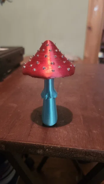 Mô hình nấm trang trí Magical Mushroom 9 in 3D cực xinh - Image 1