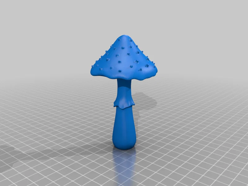 Mô hình nấm trang trí Magical Mushroom 9 in 3D cực xinh - Image 2