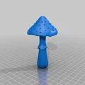 Mô hình nấm trang trí Magical Mushroom 9 in 3D cực xinh - Thumbnail 2