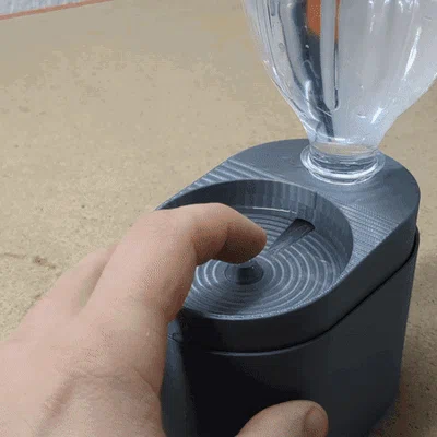 Bộ rửa cọ có cấp nước - Bản mod nút nhấn thay cơ chế vặn